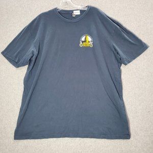 Russian River Men Shirt XXL Blue Logo Microbrewed Sonoma Country‎ Graphic Tee